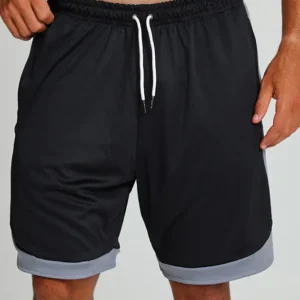 Bermuda lateral arredondada bicolor