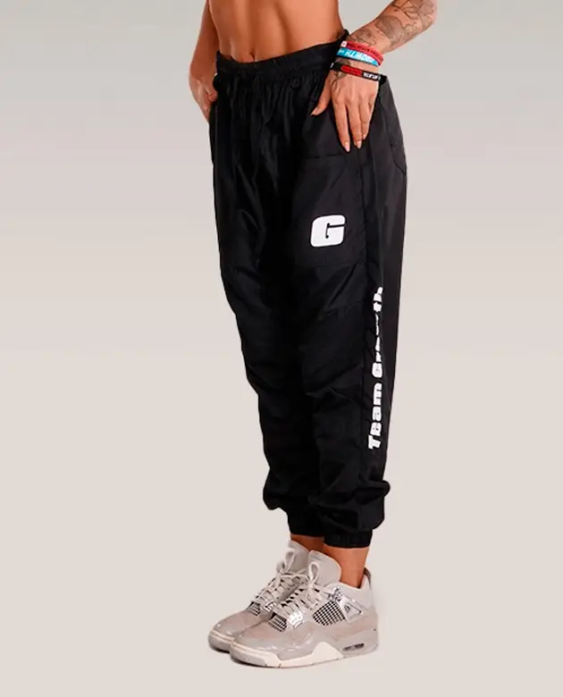 Calça Feminina Jogger Tactel Preta