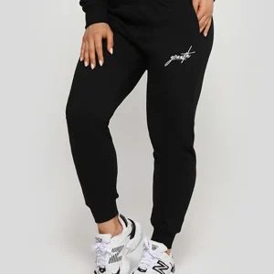 Calça Moletom Growth Manuscrito Preto