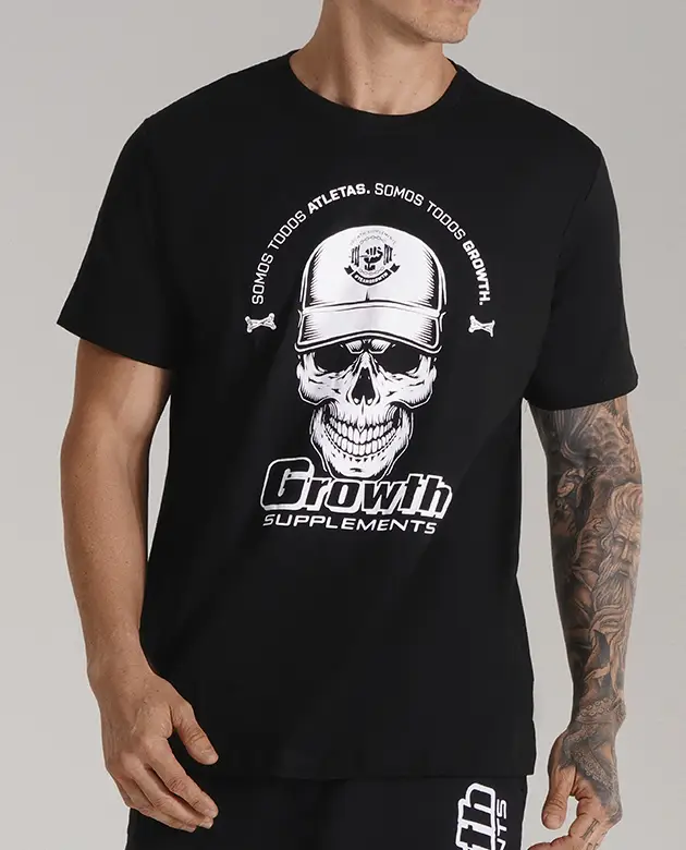 CAMISETA CAVEIRA SOMOS TODOS GROWTH