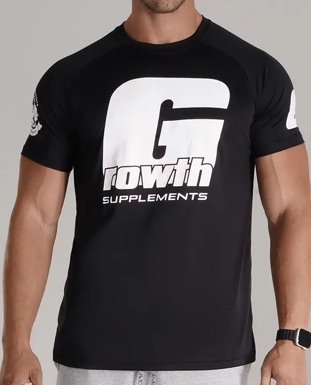 Camiseta Dry-Fit Preta ESMAGA