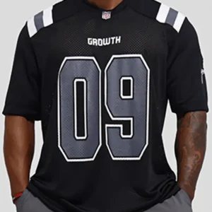 Camiseta Growth Fut American Preto