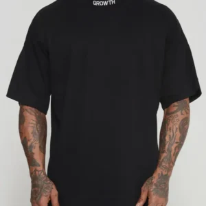 Camiseta Growth Oversized Black