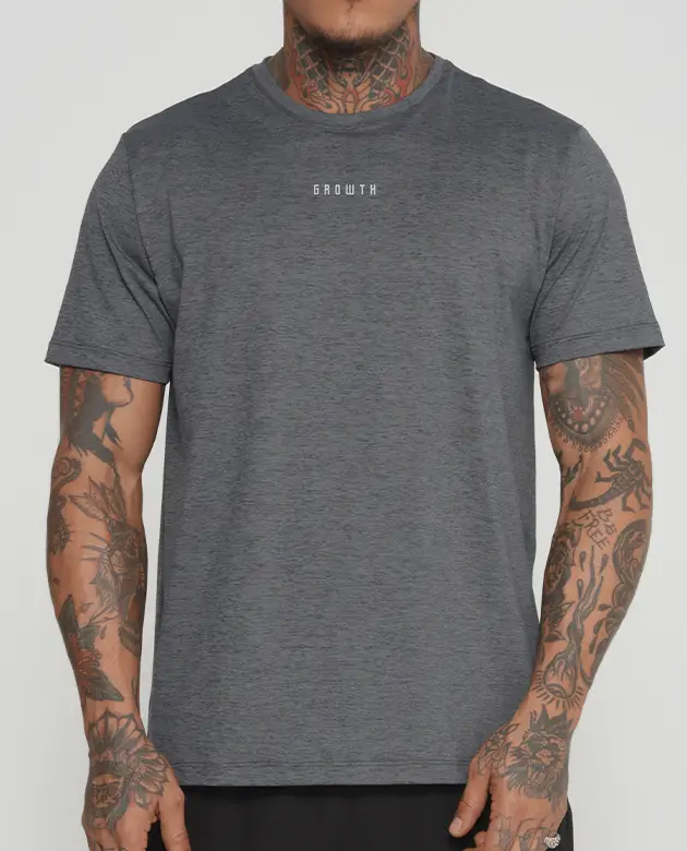 Camiseta Growth Under Cinza Mescla