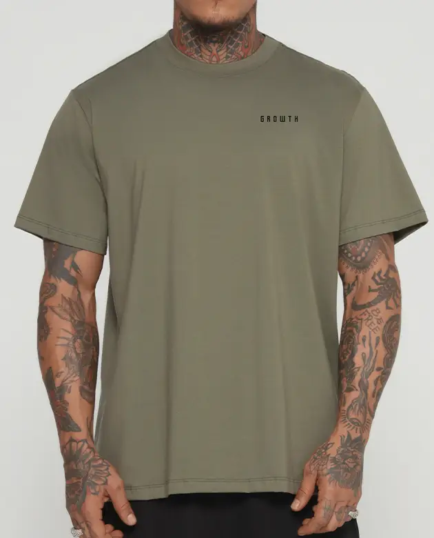 Camiseta Tecno Growth Under Verde Militar