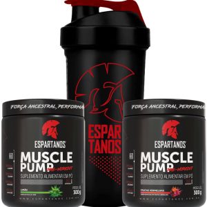 Kit 2x Pré Treino Muscle Pump 300g + Shaker