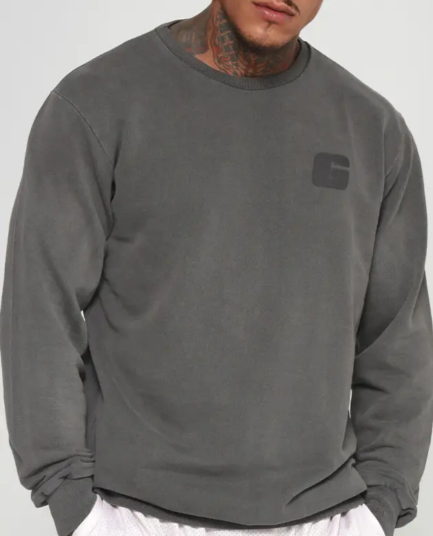 Casaco Moletom Cinza Growth Logo G