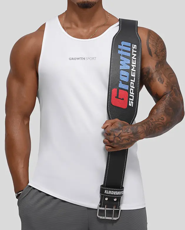 Cinturão Couro Growth Supplements – Team Growth