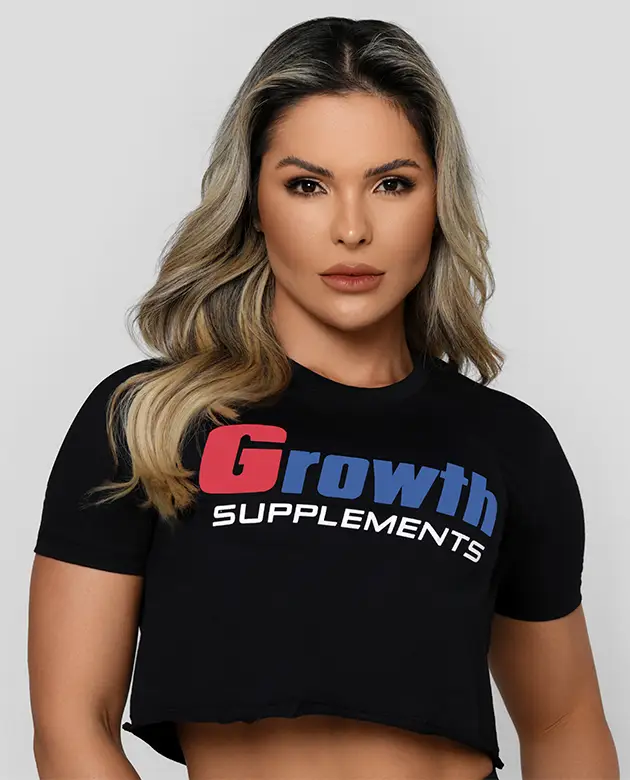 Cropped Growth Logo Preto