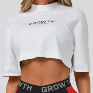 Cropped Growth Oversized Achievement Branco