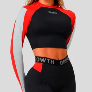 Cropped Manga Longa Growth Threes