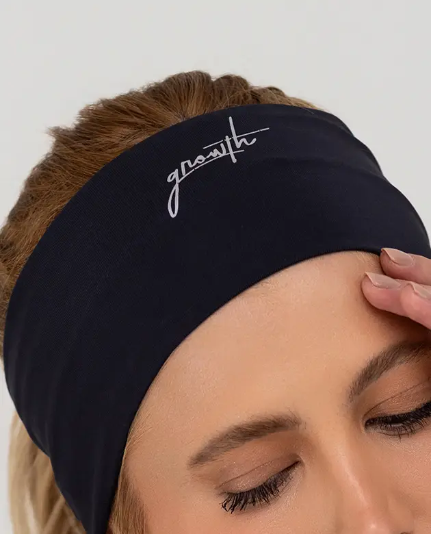 Faixa De Cabelo Growth Detals Preto