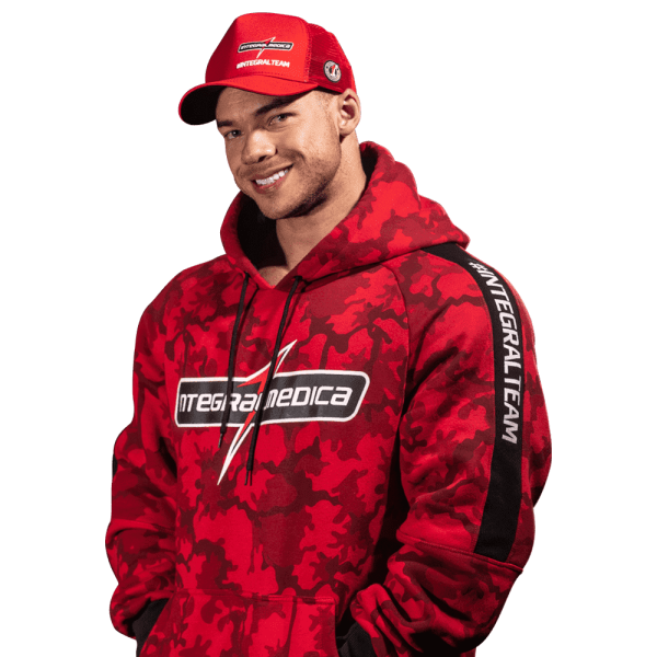 Hoodie Integralmedica Red Camouflage