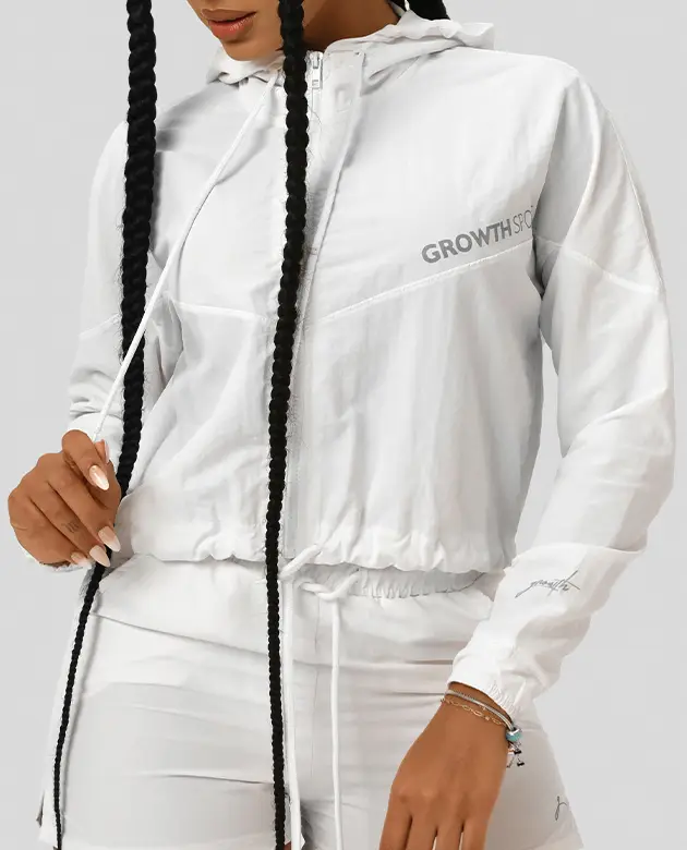 Jaqueta Tactel Growth Sports Branco