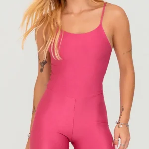 Macaquinho Growth Costas Tira Rosa