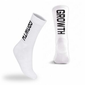 Meia Premium Cano Alto Growth Vertical