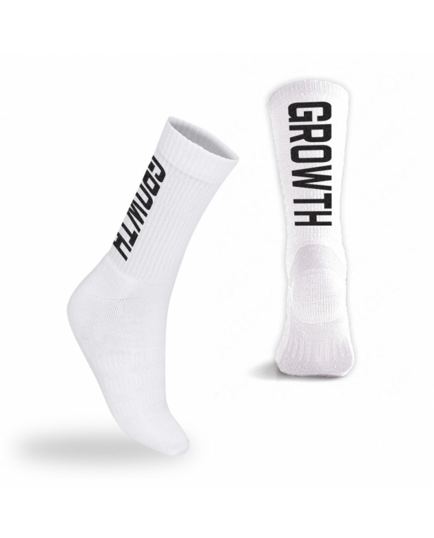 Meia Premium Cano Alto Growth Vertical