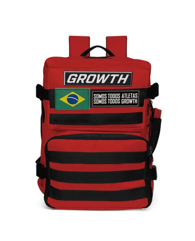 Mochila Vermelha Militar Growth