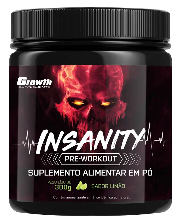 Pré-treino Insanity 300g
