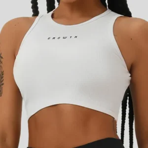 Regata Cropped Cava Branca