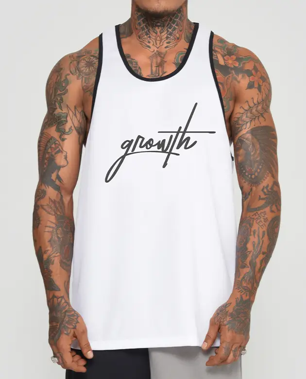 Regata Dry Growth Manuscrito Branco