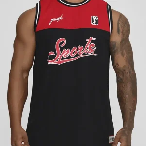 Regata Growth Sports G9 Preta/Vermelha