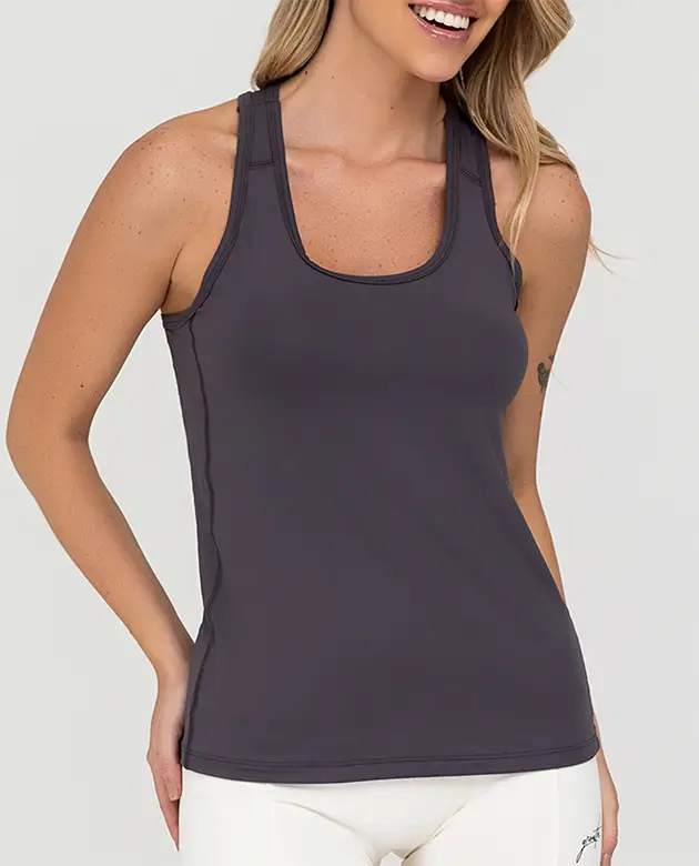 Regata Nadador Running Cinza Grafite