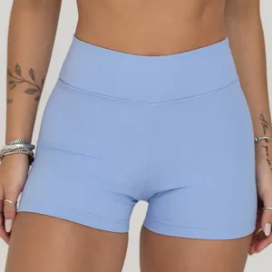 Short Growth Cos Largo Azul Claro