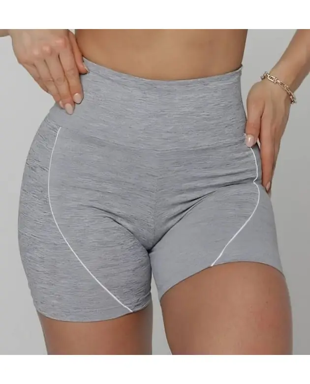 Short Growth File Cinza Mescla