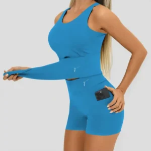 Short Growth Slim Azul Royal