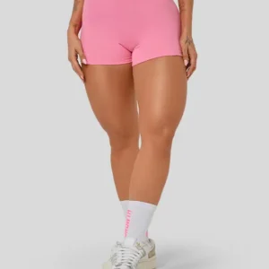 Short Rosa Claro Ad Recorte Logo Growth