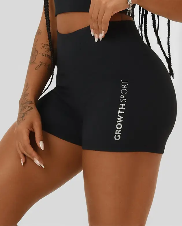 Short Tec Growth Sport Preto