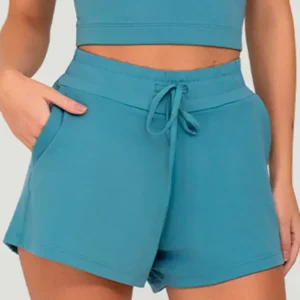 Shorts Growth Soltinho Com Elastico Azul