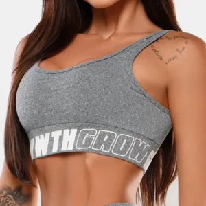 Top Ad Cinza Mescla Alca Dupla Team Growth