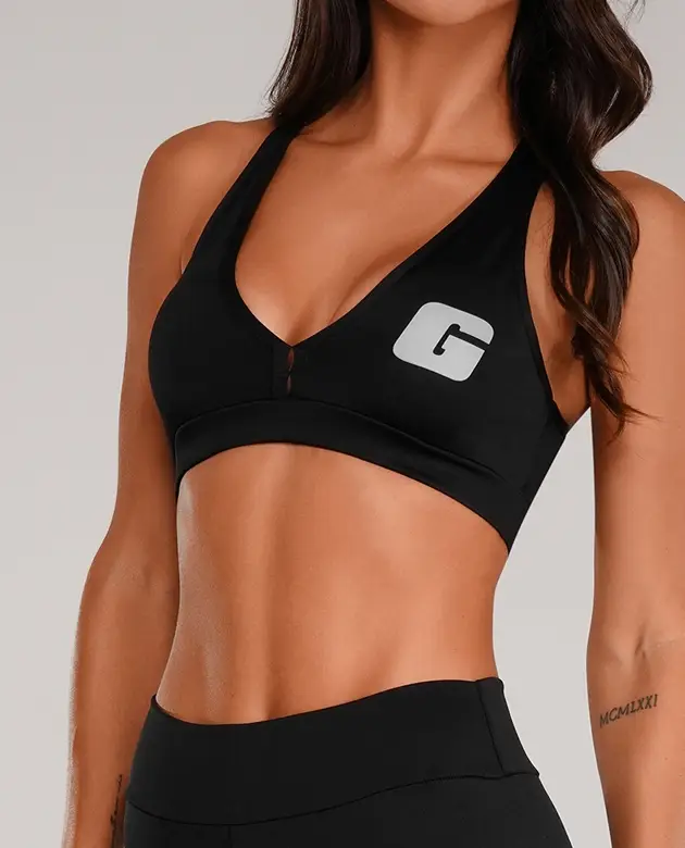 Top Ad Preto Nadador Team Growth