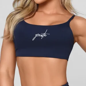 Top Azul Marinho Growth Manuscrito