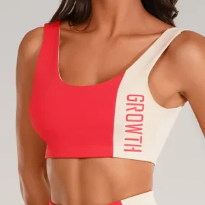 Top Bicolor Growth Vermelho