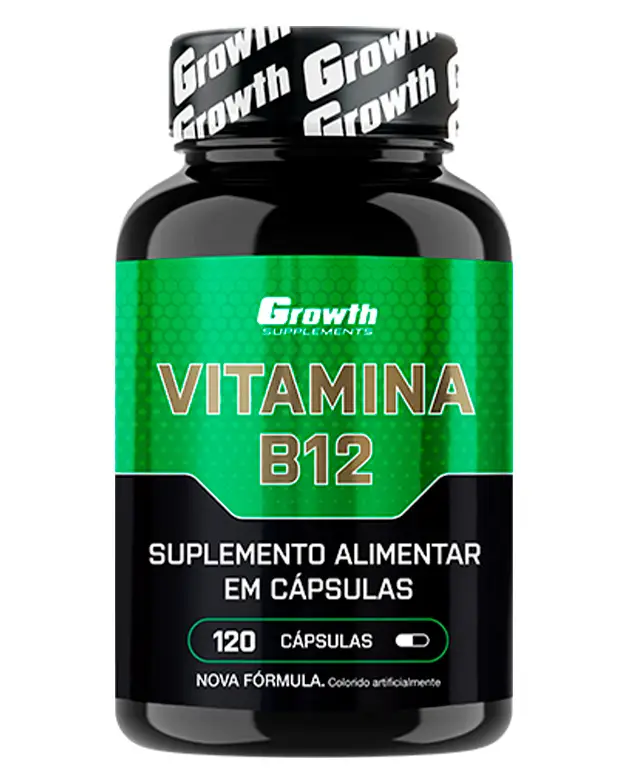 Vitamina B12 com 120 cápsulas
