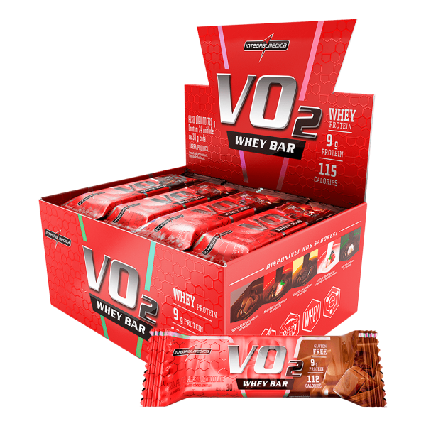VO2 Whey Bar 12 unid