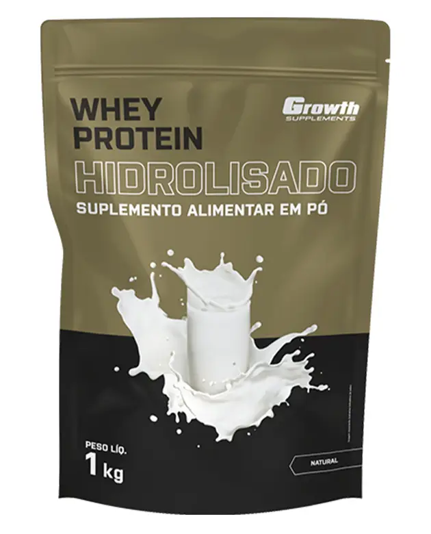 Whey Protein Hidrolisado 1Kg Sabor Natural